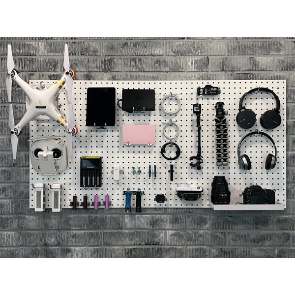 WFX Utility™ Wall Ready Brown Pegboard Kit 24 In. W X 42 In. H X 1/4 In